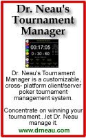 Dr. Neau's Poker Tournament